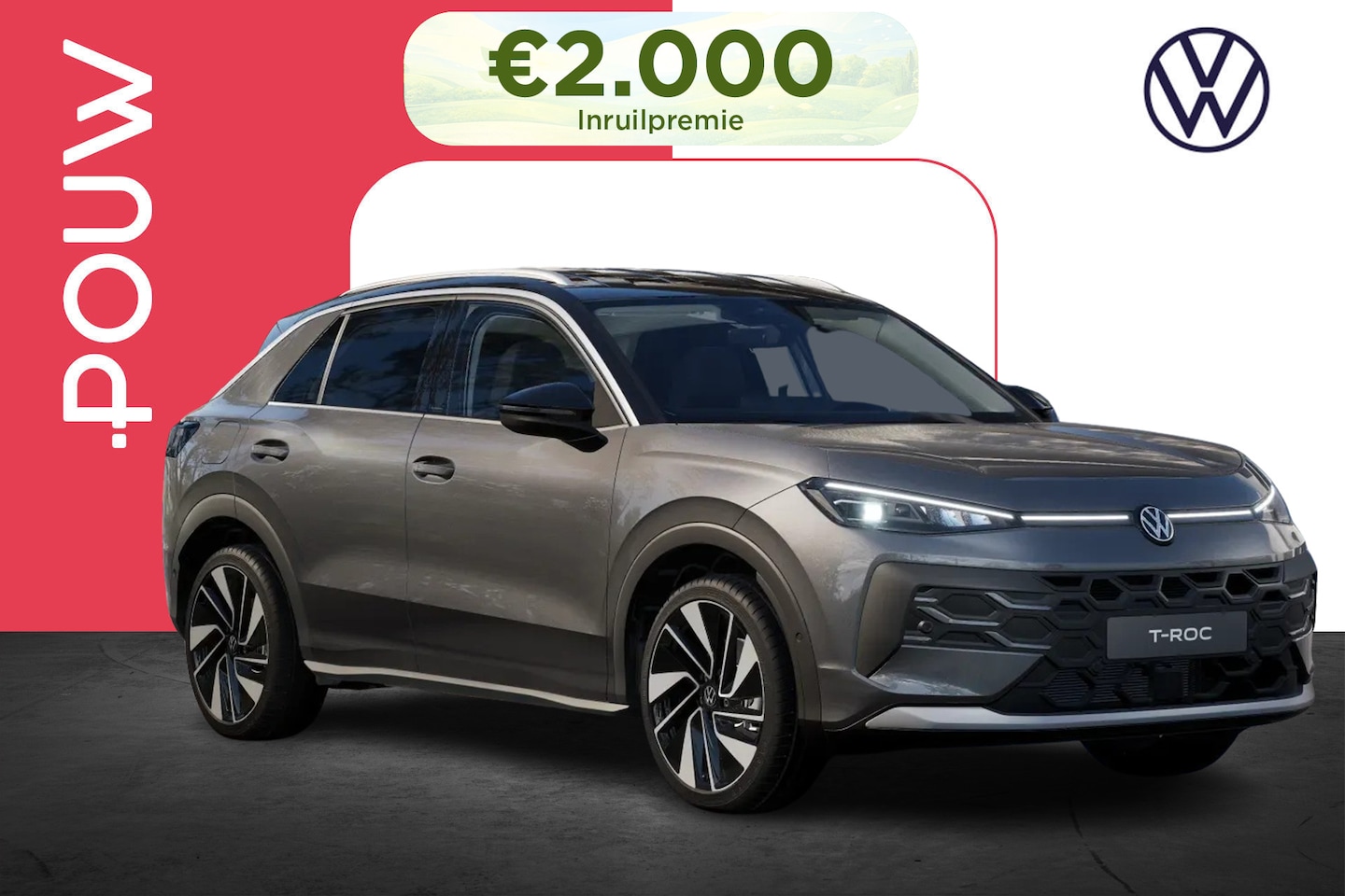 Volkswagen T-Roc - 1.5 eTsi 150pk Style First Edition | 19" Velgen | Trekhaak Wegklapbaar - AutoWereld.nl