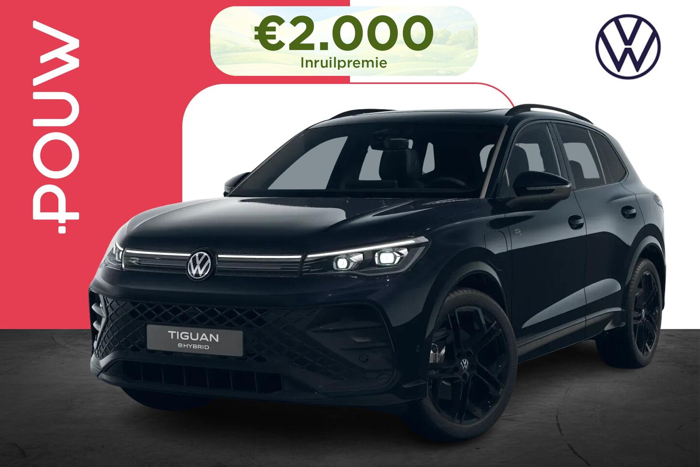 Volkswagen Tiguan - 1.5 eHybrid 204pk R-Line Edition | Panoramadak | 20" Velgen - AutoWereld.nl