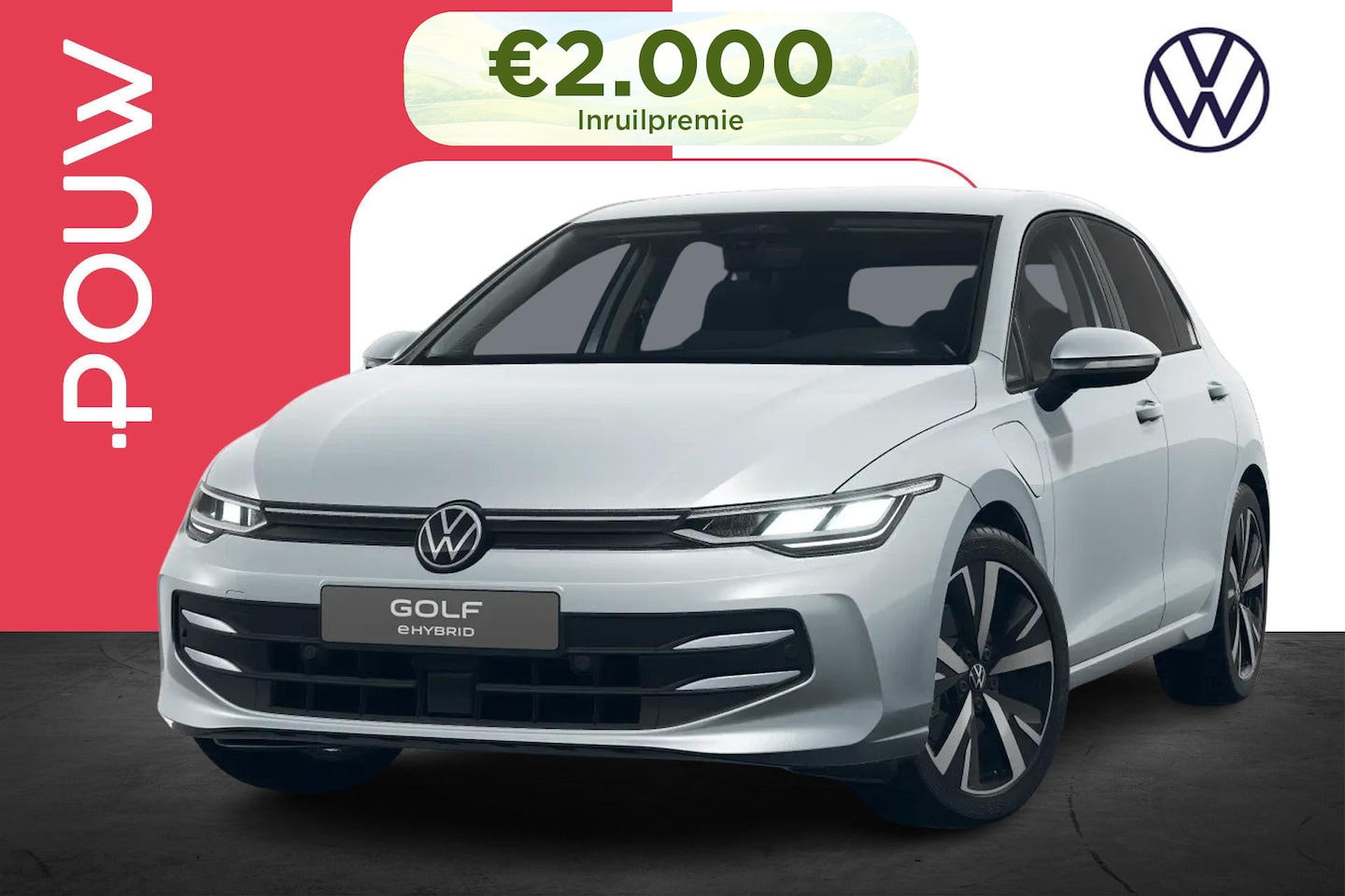 Volkswagen Golf - 1.5 eHybrid 204pk Life Edition | 18" Velgen | Trekhaak Wegklapbaar - AutoWereld.nl