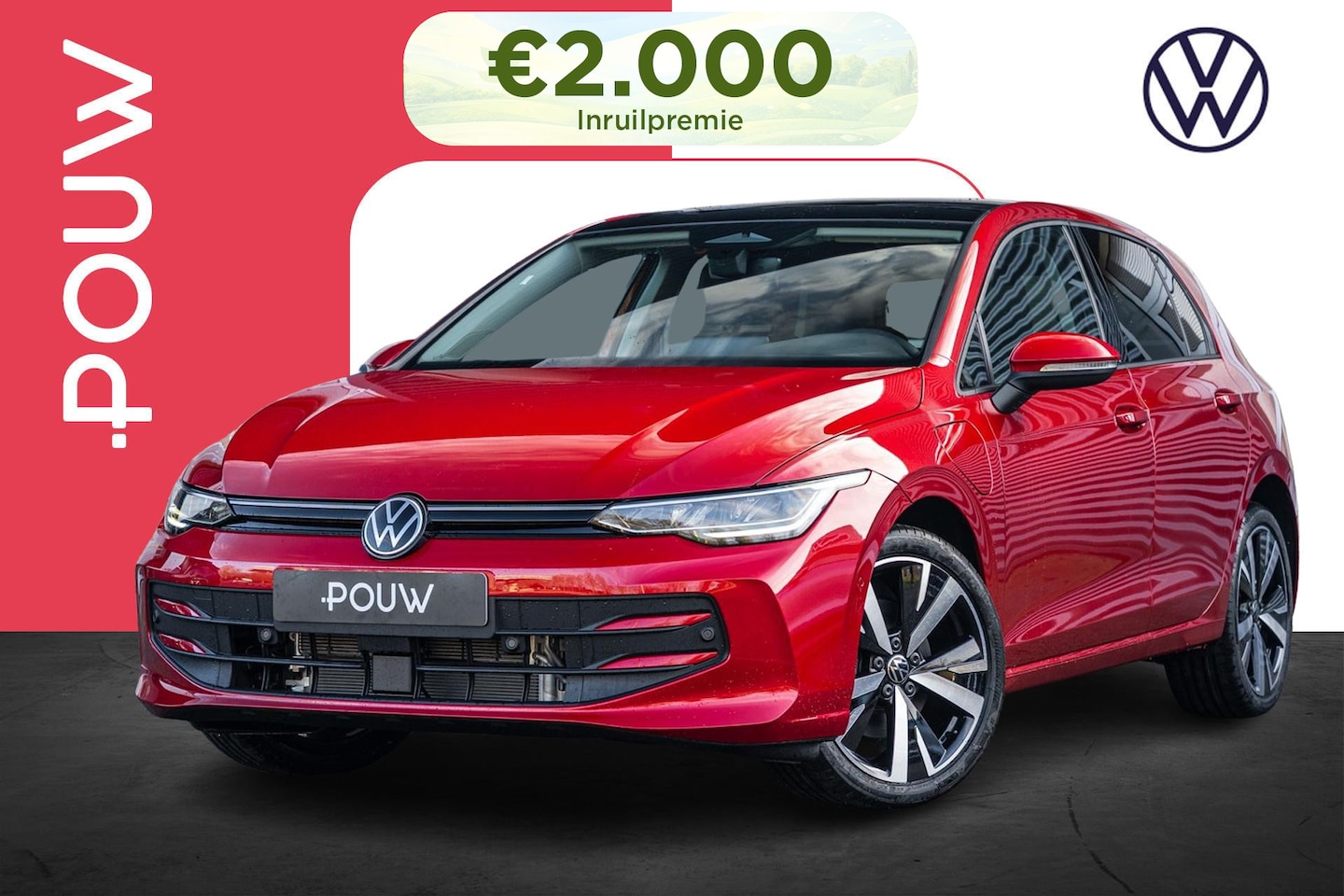 Volkswagen Golf - 1.5 eHybrid 204pk Life Edition | Panoramadak | 18" Velgen - AutoWereld.nl