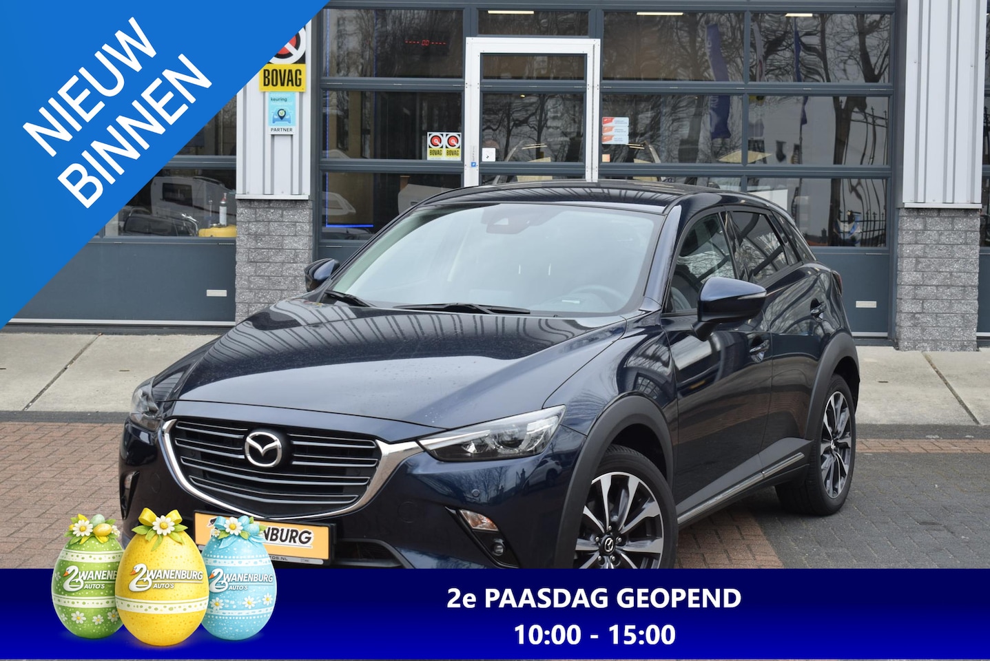 Mazda CX-3 - 2.0 SkyActiv-G 121 Signature Navi Airco Camera Km 13.600!! - AutoWereld.nl