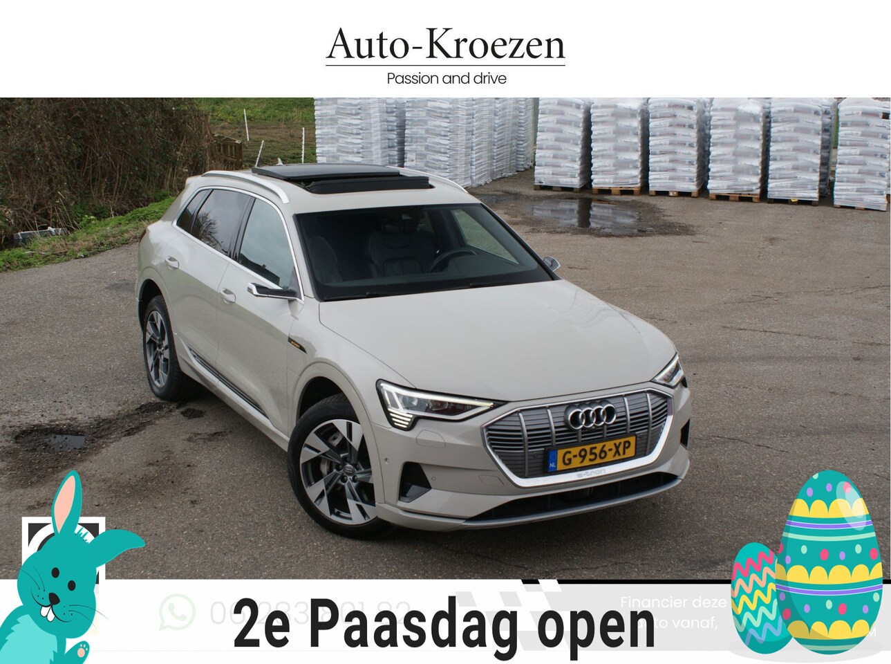 Audi e-tron - E-tron 55 quattro | 1e Eig | Nieuw Prijs 114K | B&O | Pano | Incl BTW | SOH 94,4 % | - AutoWereld.nl
