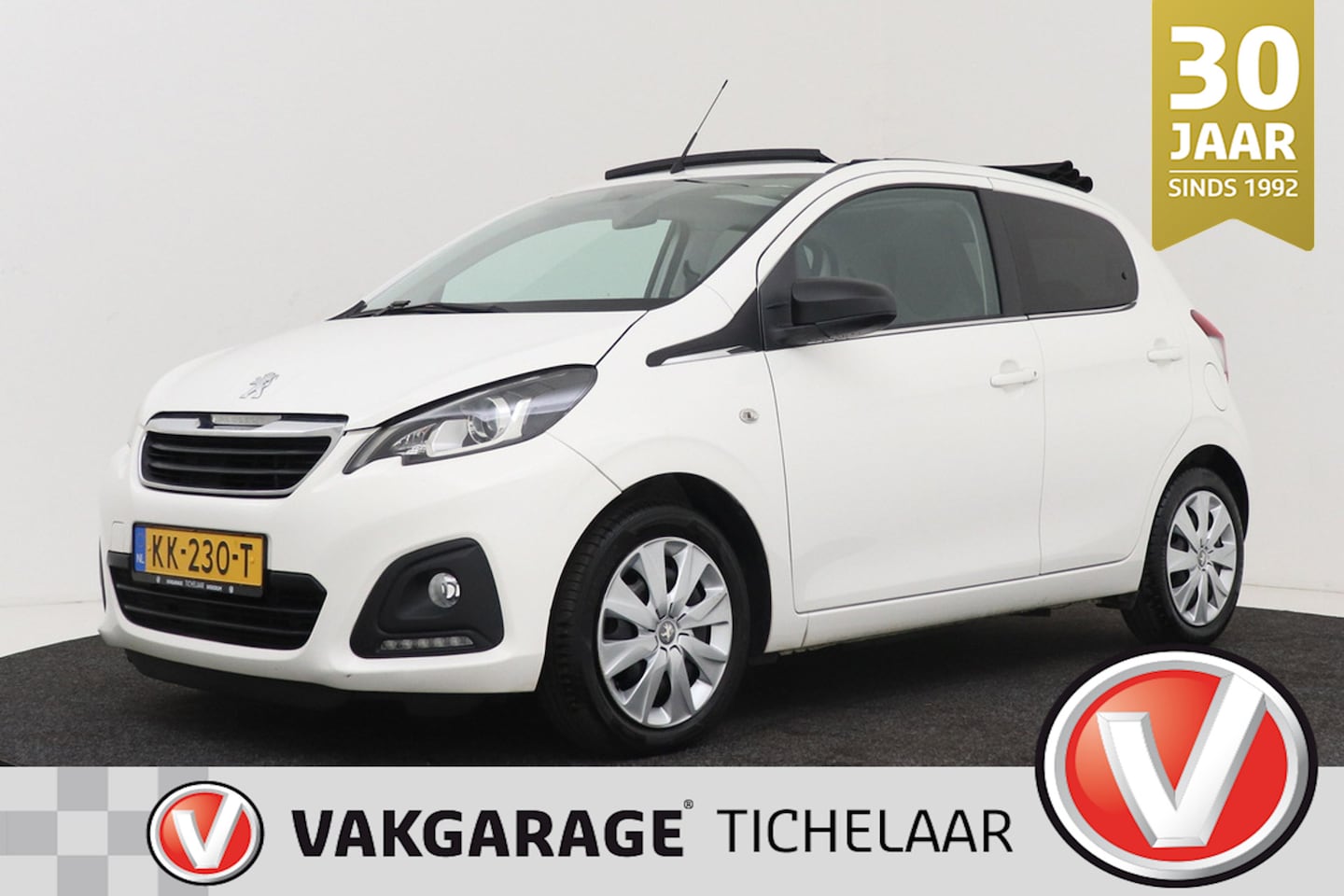 Peugeot 108 - 1.0 e-VTi Active TOP! | Org NL | Cabrio | Airco | Bluetooth | - AutoWereld.nl