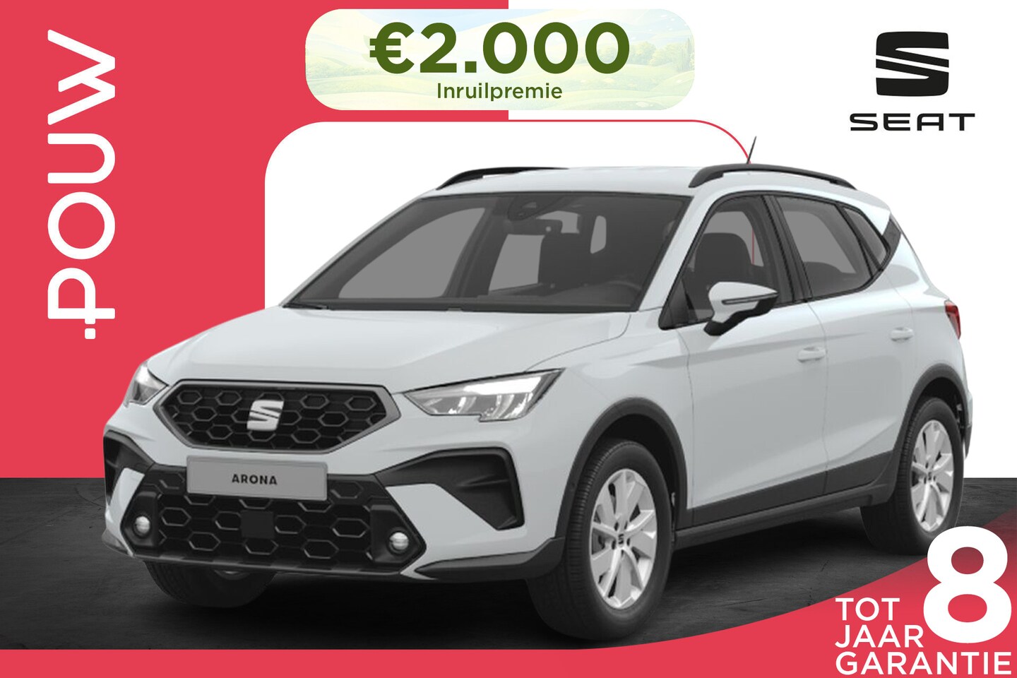 SEAT Arona - 1.0 EcoTSI 95pk Style | Cruise Control | Airco - AutoWereld.nl