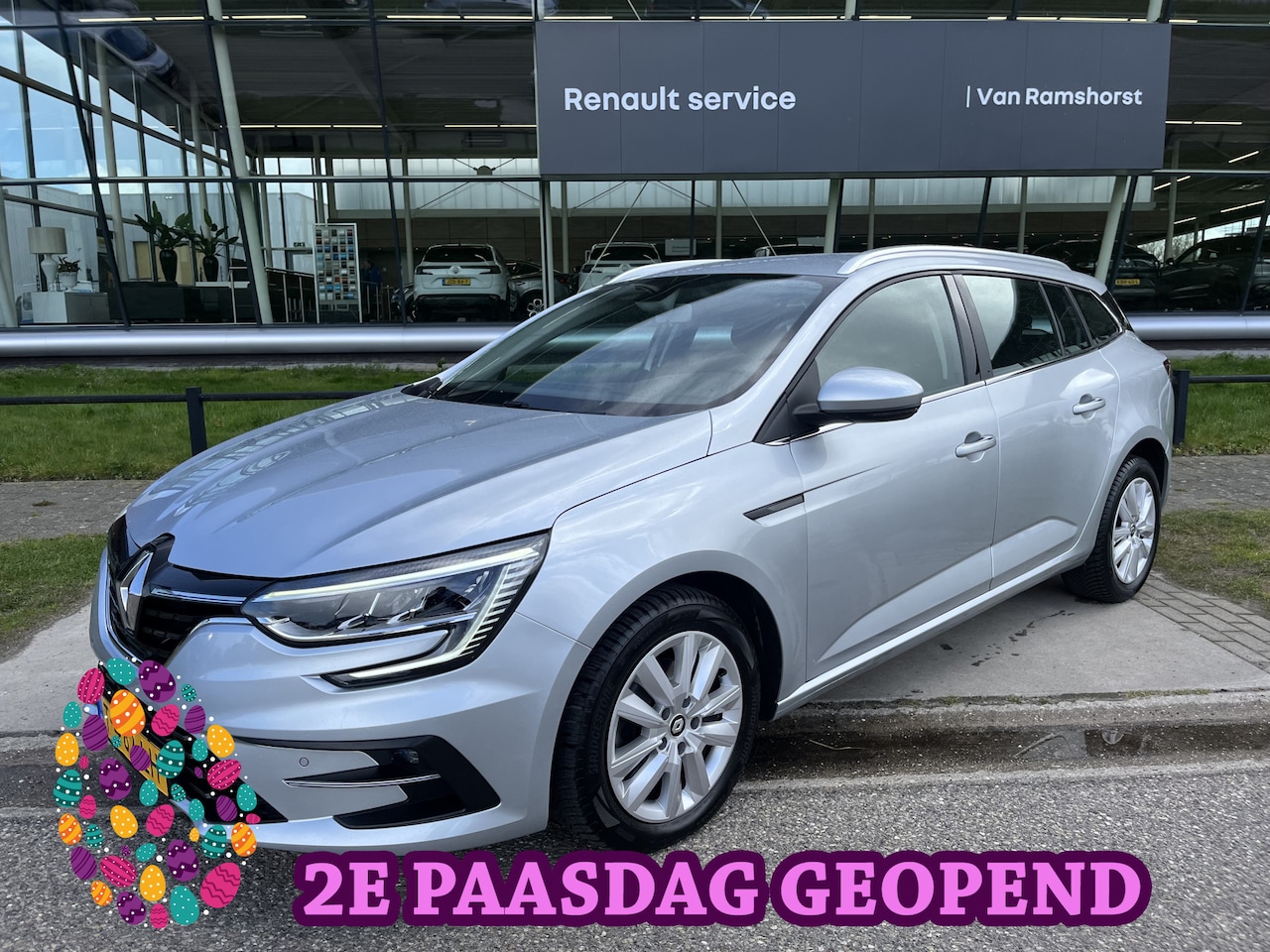 Renault Mégane Estate - 1.3 TCe 140PK Equilibre / Apple Carplay - Android Auto / PDC V+A / Keyless / Climate / 2e - AutoWereld.nl