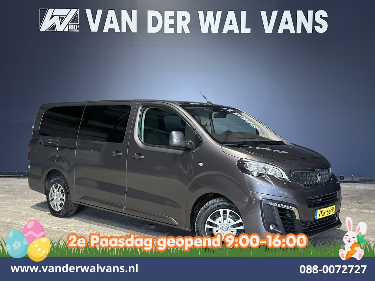 Peugeot Expert - 2.0 BlueHDI 150pk L3H1 Dubbele Cabine Euro6 Airco | 5-Zits | 2x zijdeur | Camera | Navigat - AutoWereld.nl