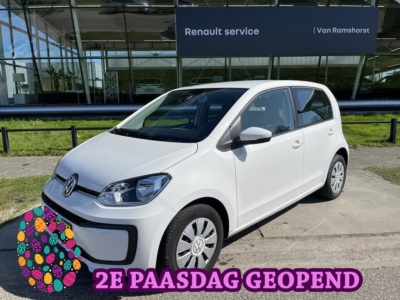 Volkswagen Up! - 1.0 BMT move up! / Airco / DAB / Centr. deurvergrendeling / NAP / 2e Paasdag open 09.00-17 - AutoWereld.nl
