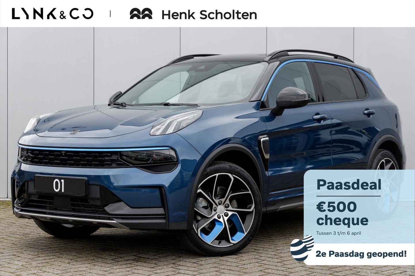 Lynk & Co 01 - 262PK | 360 graden camera | Zwarte hemel | Panoramadak | Elektrische bestuurdersstoel met - AutoWereld.nl