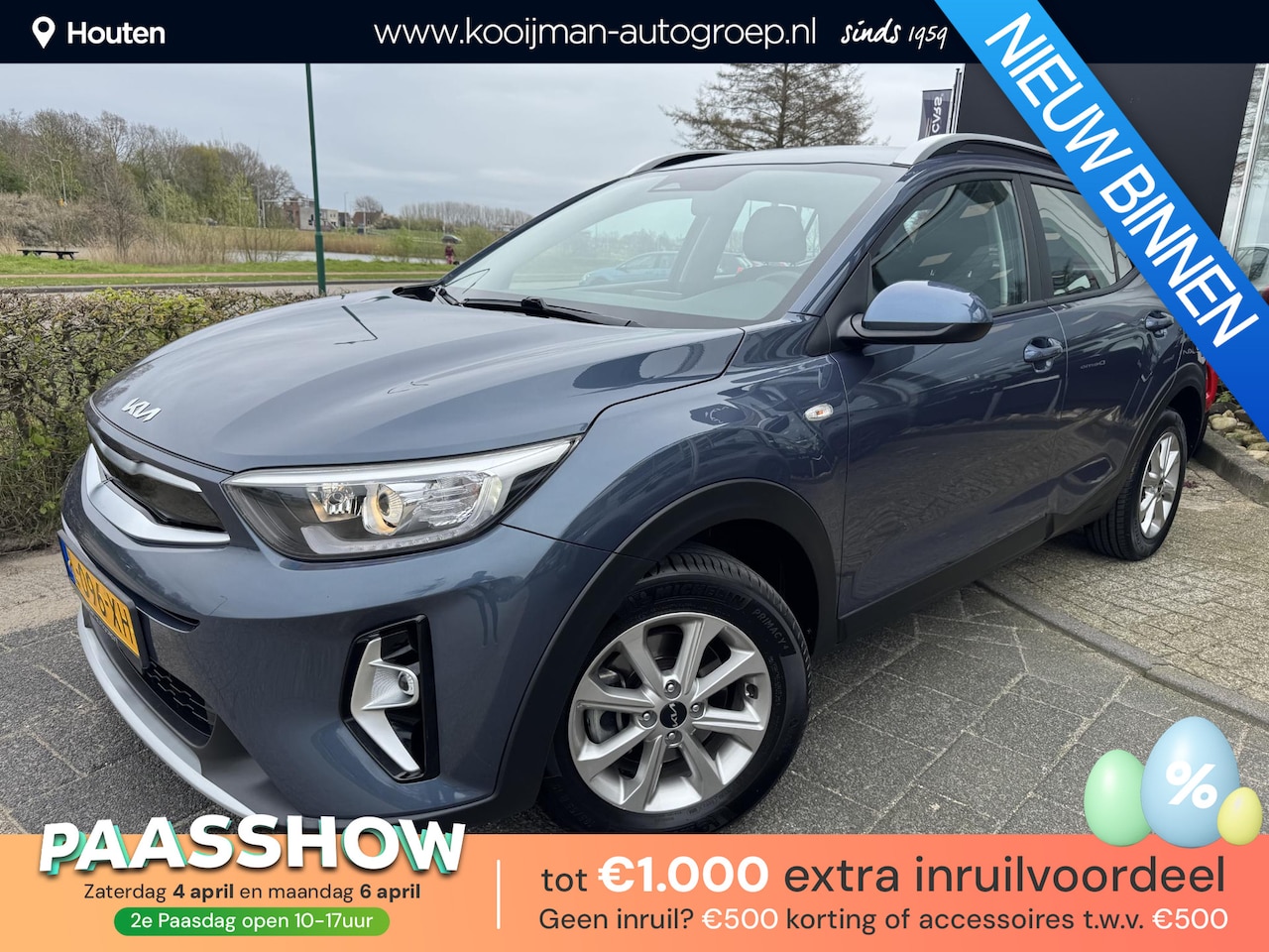 Kia Stonic - 1.0 T-GDi MHEV DynamicLine Eerste Eigenaar, Dealeronderhouden, Navigatie, Apple Carplay/An - AutoWereld.nl
