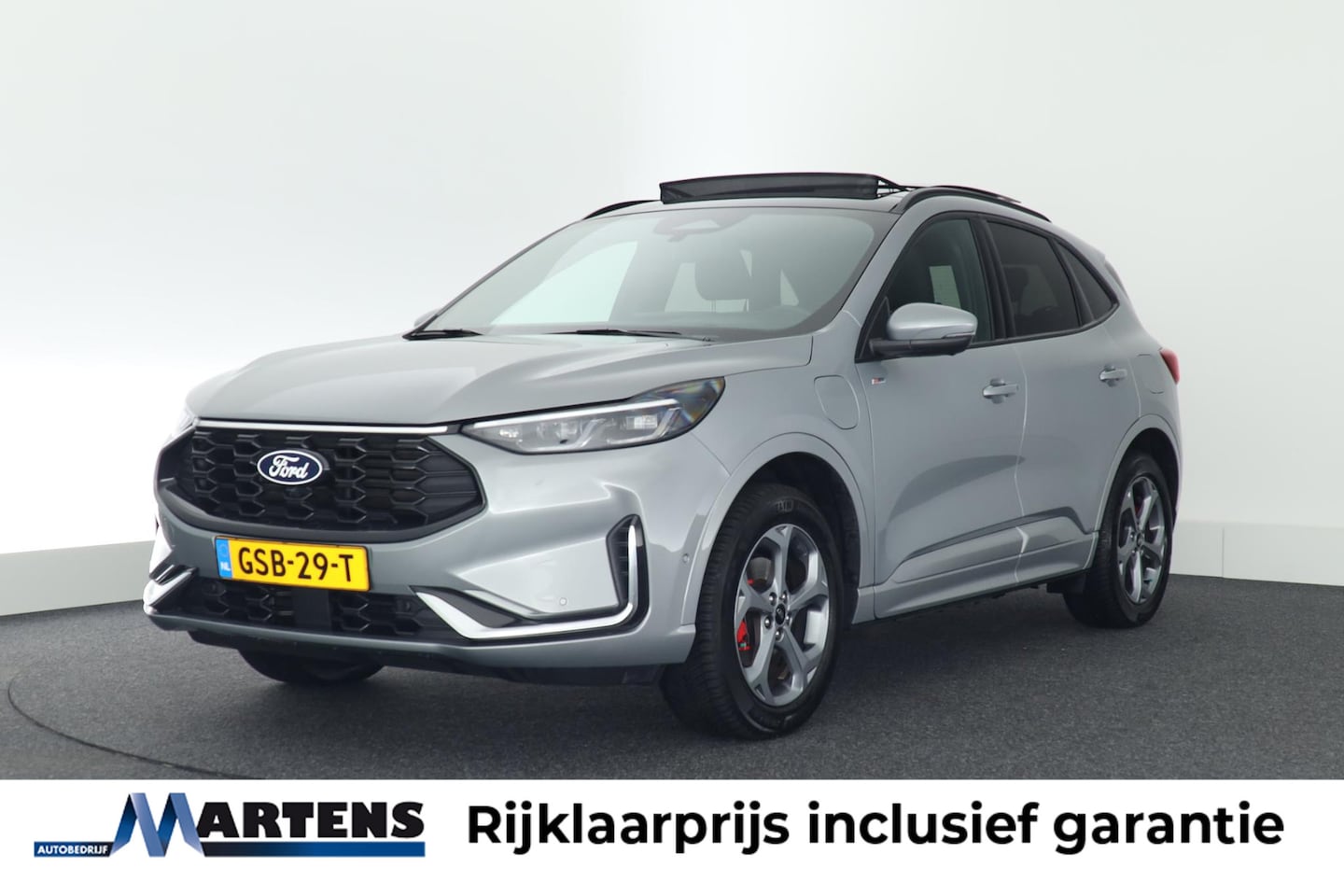 Ford Kuga - 2.5 PHEV 224pk ST-Line X Trekhaak 360Camera Stoelverwarming HUD B&O Keyless Navigatie Pano - AutoWereld.nl