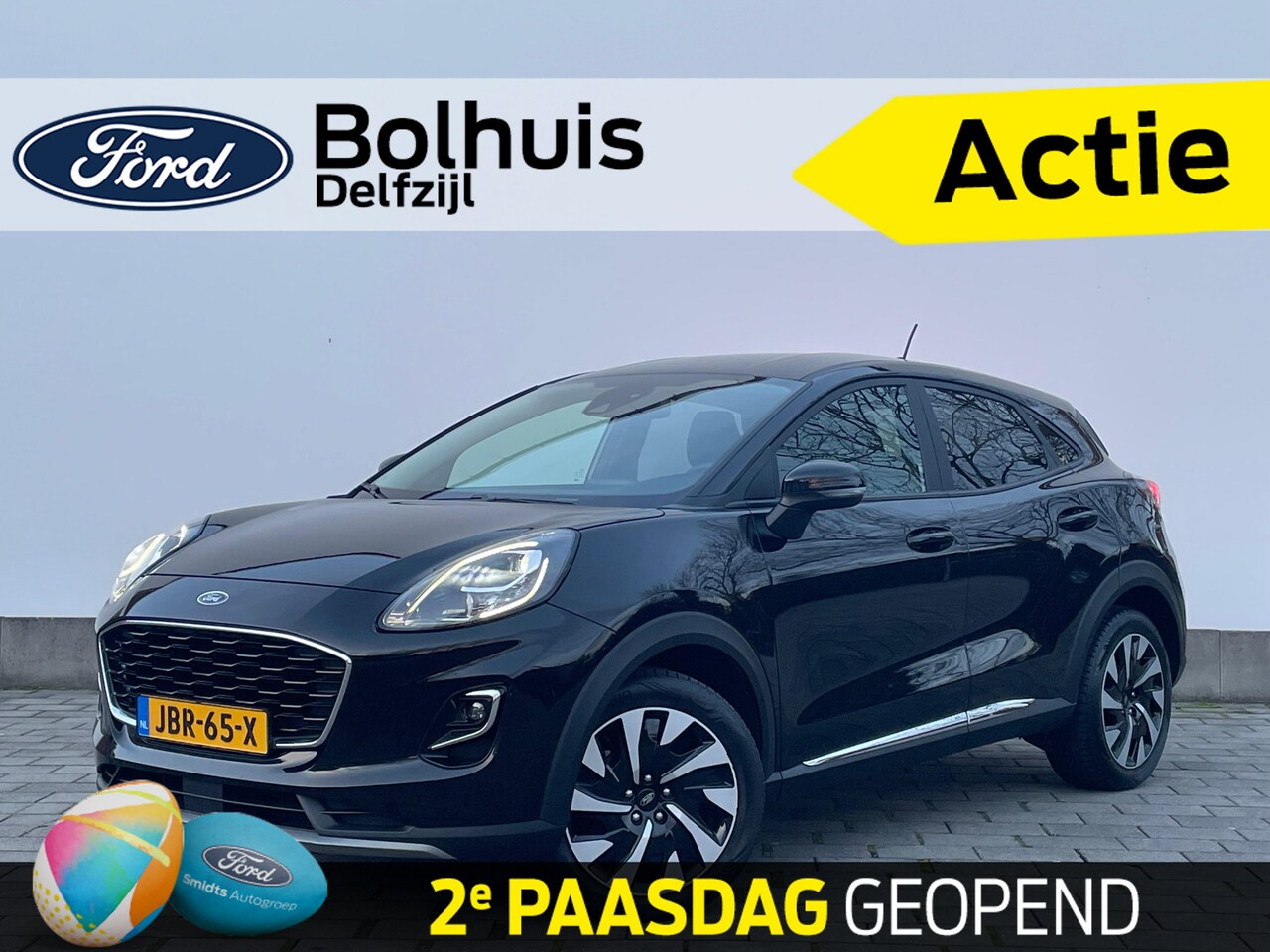 Ford Puma - Titanium EcoBoost Hybrid 125 pk | Winter Pack | Navi | Clima | Cruise | All Season Banden - AutoWereld.nl