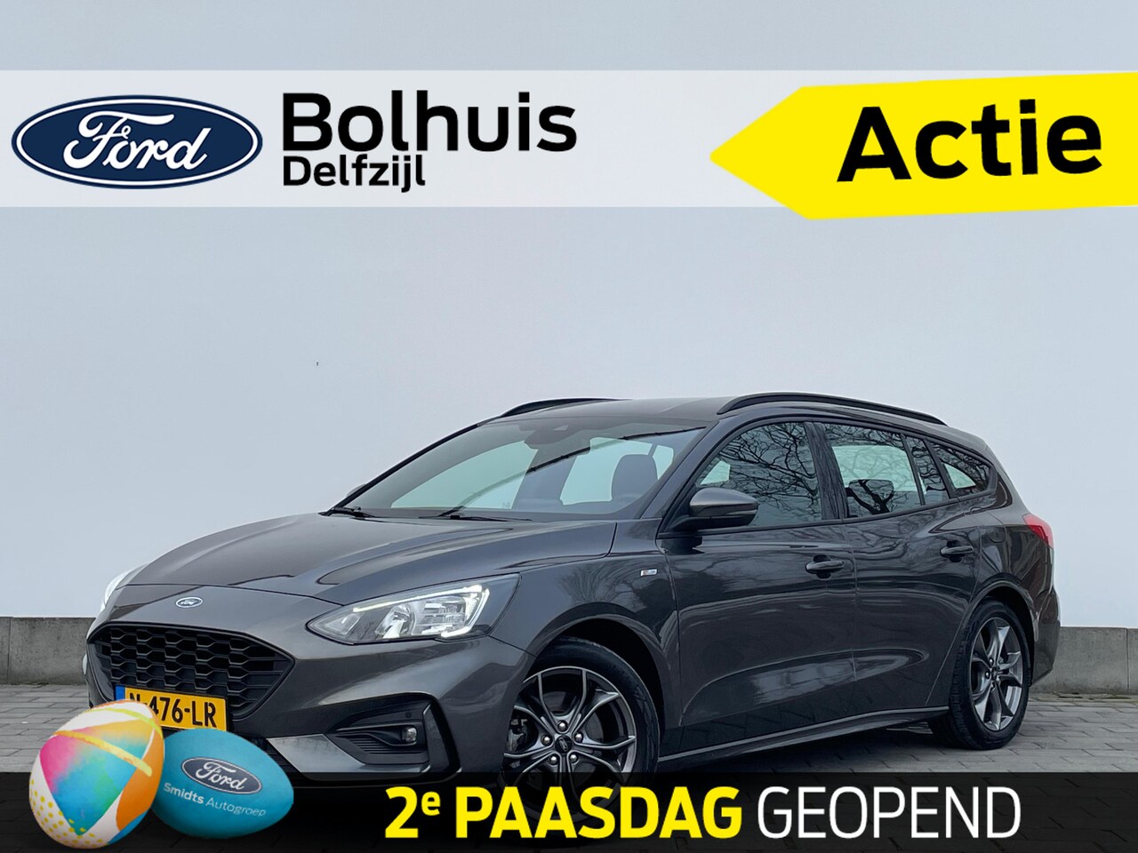 Ford Focus Wagon - ST-Line Business EcoBoost Hybrid | Winter Pack | Adapt. Cruise | Camera | 100% dealeronder - AutoWereld.nl