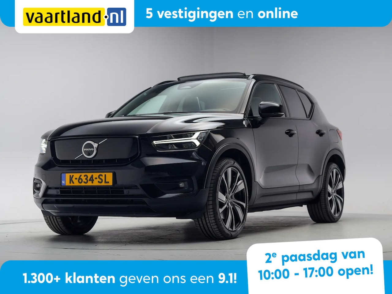 Volvo XC40 - Recharge P8 AWD R-Design 3-Fase [ Panorama Navi Apple / Android Harman/Kardon LED Navi 360 - AutoWereld.nl