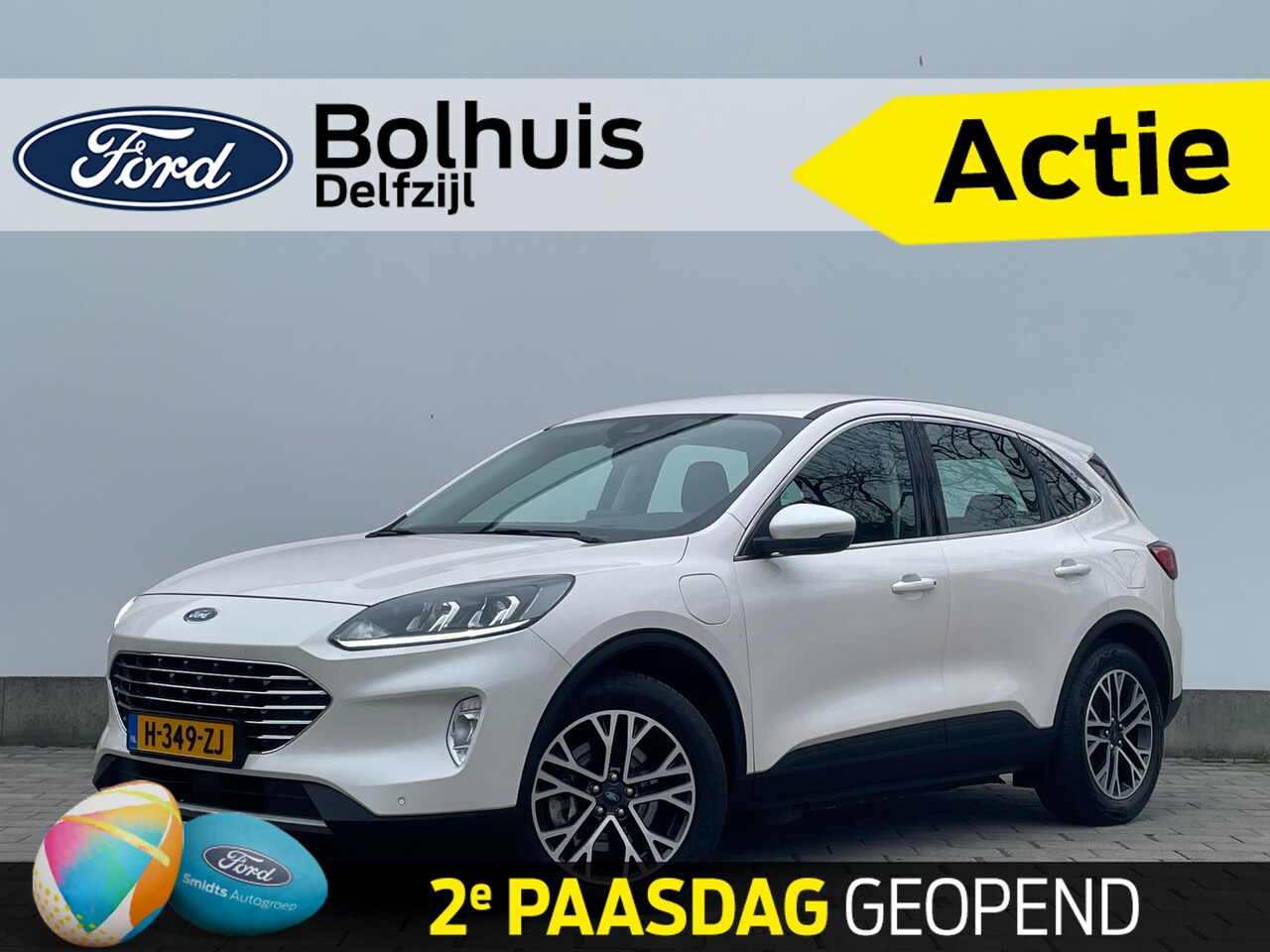Ford Kuga - 2.5 225PK PHEV Titanium | Elektr. Trekhaak | Cruise Control | 18-inch | Climate Control | - AutoWereld.nl