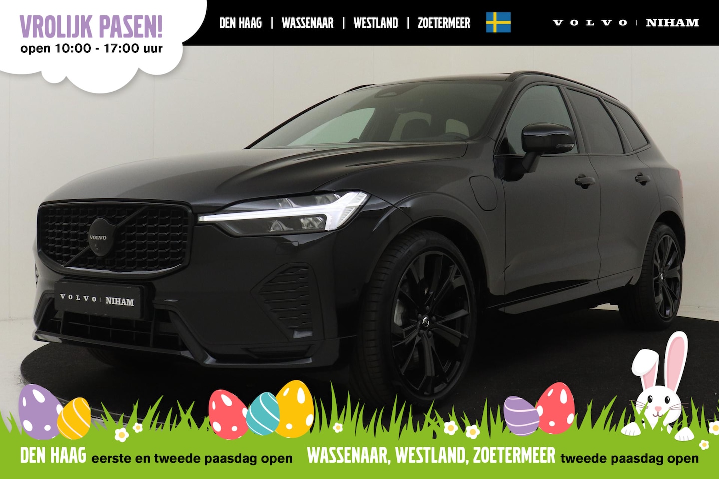 Volvo XC60 - T8 PLUG-IN HYBRID AWD ULTRA BLACK EDITION -PANO.DAK|BOWERS&WILKINS|LUCHTVERING|360°CAM|PRI - AutoWereld.nl