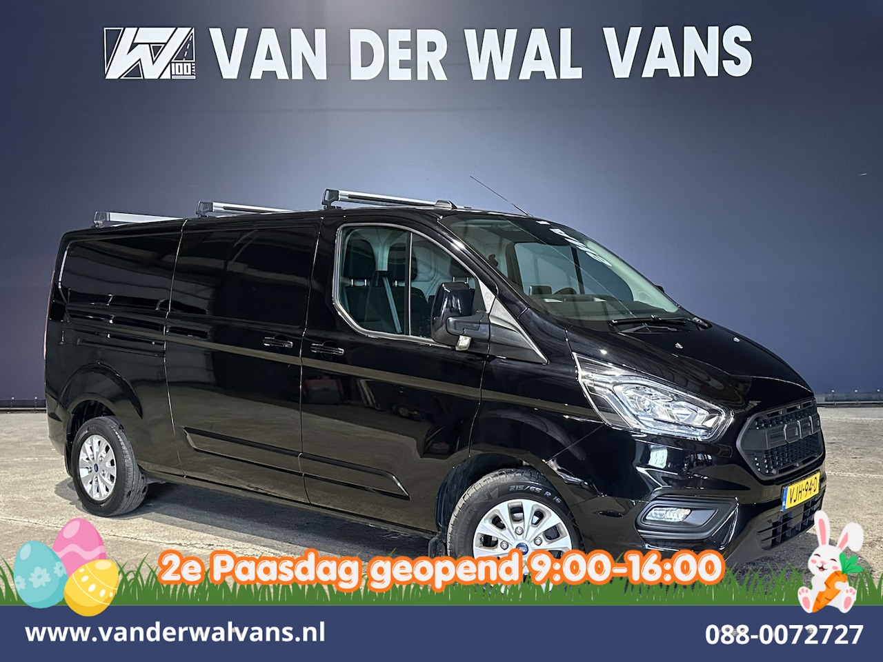 Ford Transit Custom - 2.0 TDCI 130pk Automaat L2H1 Euro6 Airco | Camera | Navigatie | Apple Carplay | LED | Crui - AutoWereld.nl