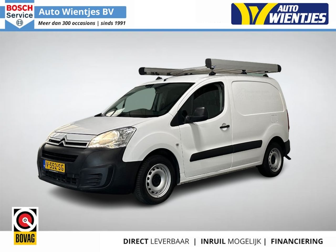 Citroën Berlingo - 1.6 BlueHDI | Club Economy | Airco | Cruise | Marge - AutoWereld.nl