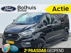 Ford Transit Custom - 320 2.0 TDCI L2H1 Platinum Edition AUT DC | Trekhaak | 100% dealer onderhouden | Leder | T