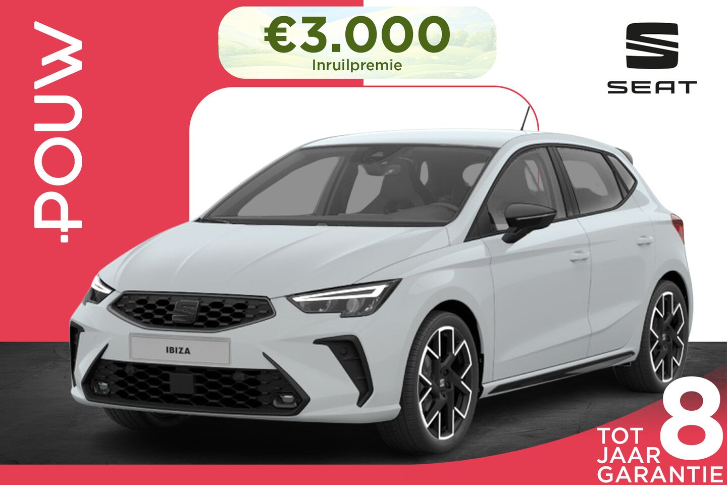 SEAT Ibiza - 1.0 EcoTSI 95pk FR Business Connect | Achteruitrijcamera | Stoelverwarming - AutoWereld.nl