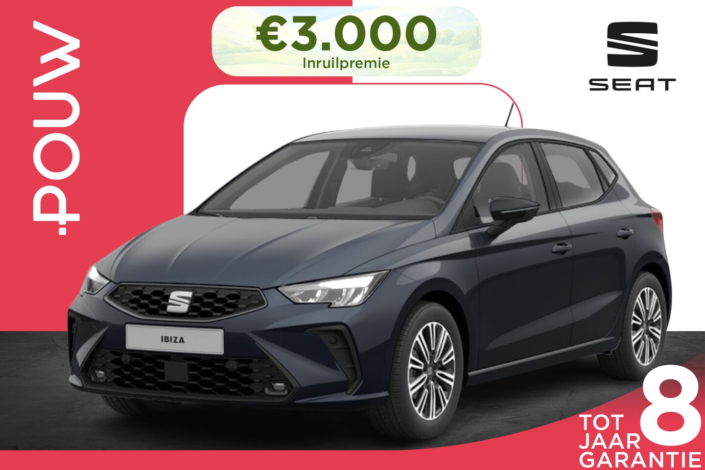 SEAT Ibiza - 1.0 EcoTSI 95pk Style Business Connect | Stoelverwarming | Cruise Control - AutoWereld.nl