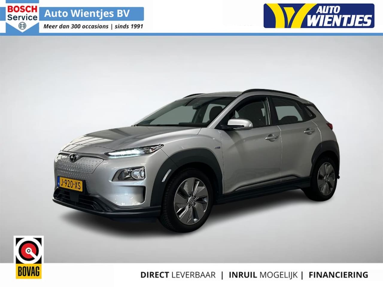 Hyundai Kona Electric - EV Comfort Smart 64kWh 3-Fase | SOH 93% | Navi | Camera - AutoWereld.nl