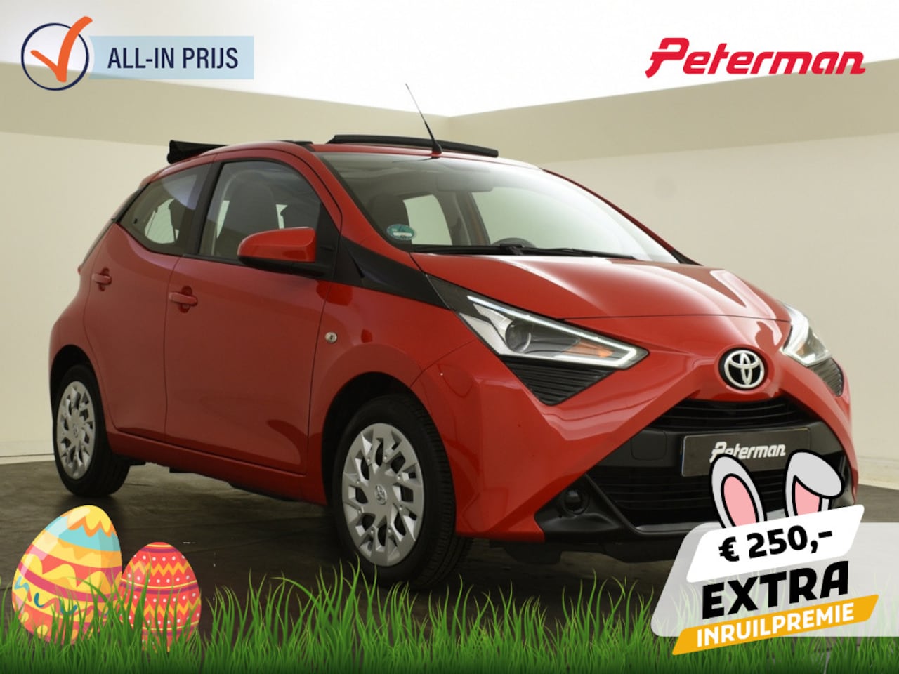 Toyota Aygo - 1.0 VVT-i x-play Limited Cabrio | Camera | Carplay | - AutoWereld.nl