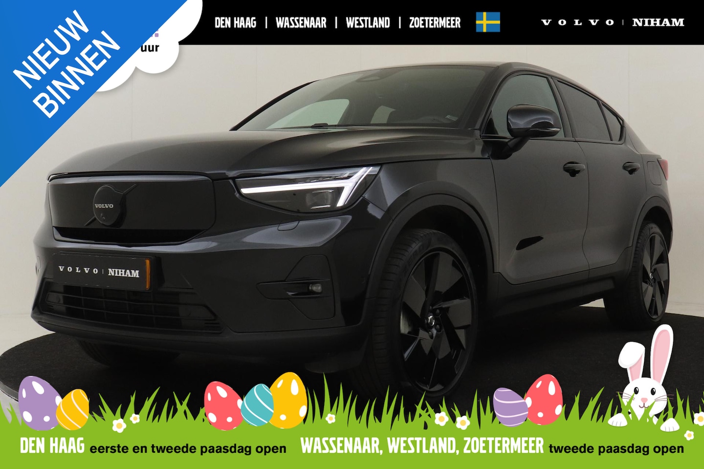 Volvo EC40 - Single Motor Plus Black Edition 70 kWh SINGLE MOTOR PLUS BLACK EDITION 70 kWh - AutoWereld.nl