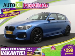 BMW 1-serie - 118i 136 PK Aut. M-Sport Schuif-/kanteldak Leder Stoelverw. Navi