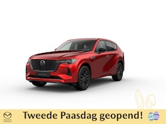 Mazda CX-60 - e-Skyactiv PHEV Homura Plus - Zwart Nappa Leder | 12, 3-inch TFT-kleurendisplay met bedien