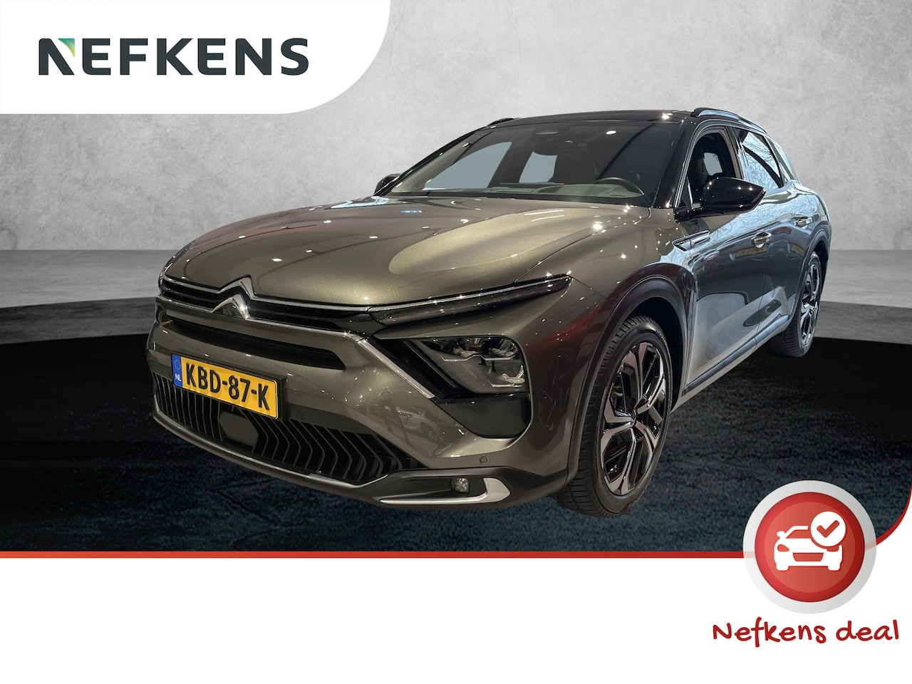 Citroën C5 X - 1.6 Plug-in Hybrid 225 Shine | Panoramisch schuifdak | Lederen comfortstoelen met massage, - AutoWereld.nl