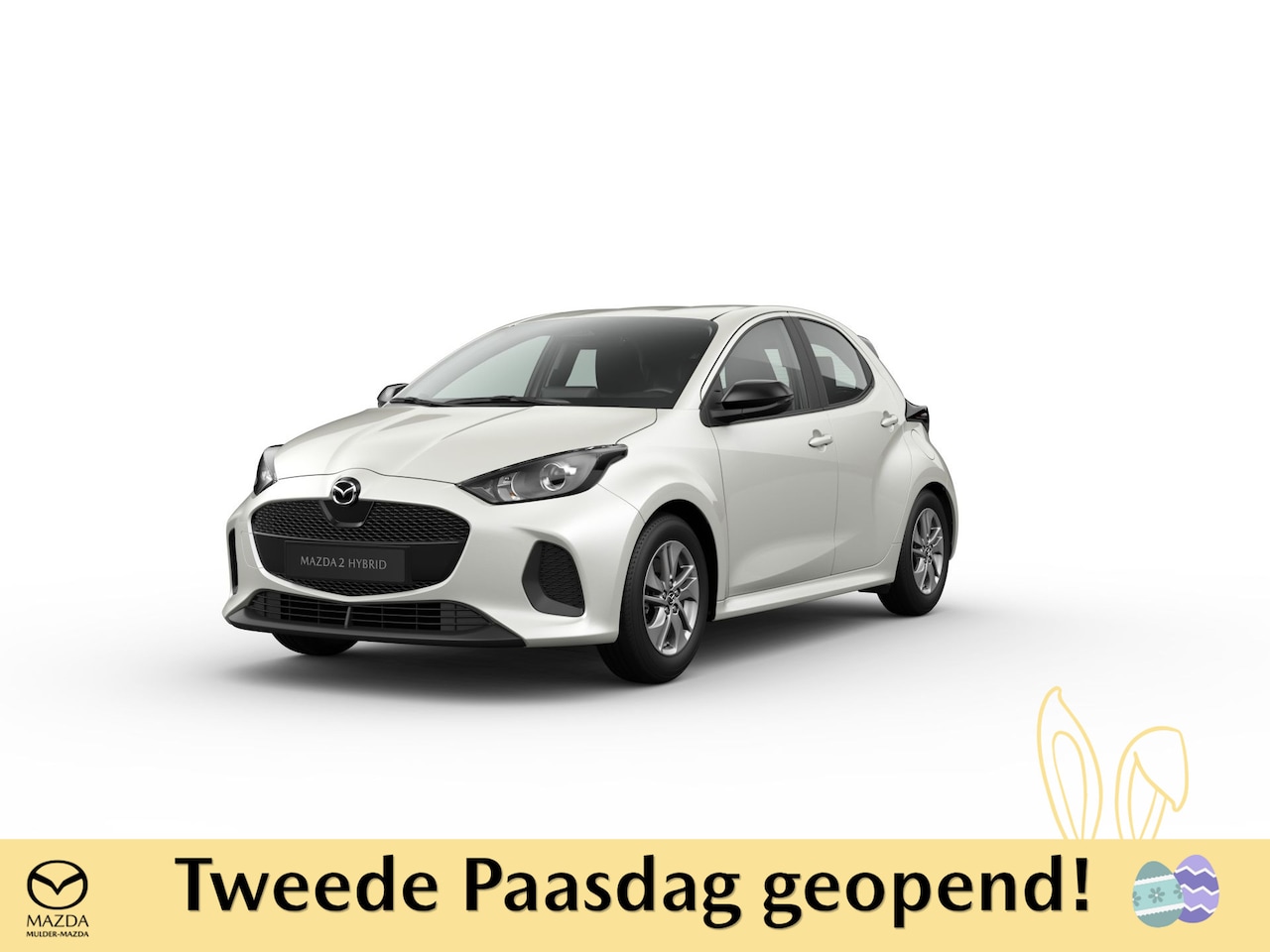 Mazda 2 Hybrid - 116 Centre-Line | 15-inch lichtmetalen velgen, Silver | 6 speakers | Achteruitrijcamera - AutoWereld.nl