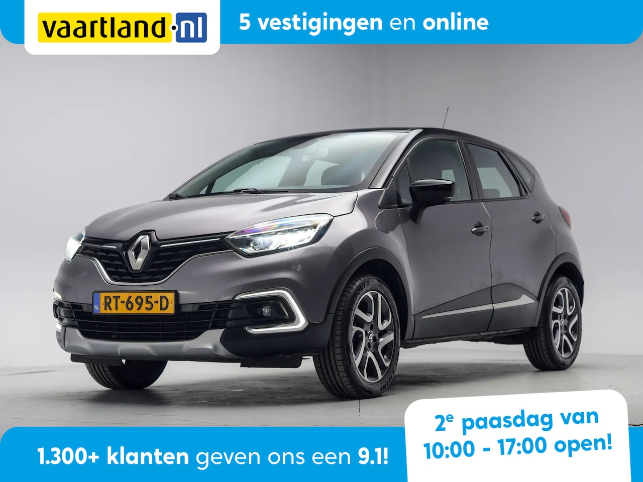 Renault Captur - 0.9 TCe intens [ LED Navi Clima Parkeersensoren ] - AutoWereld.nl