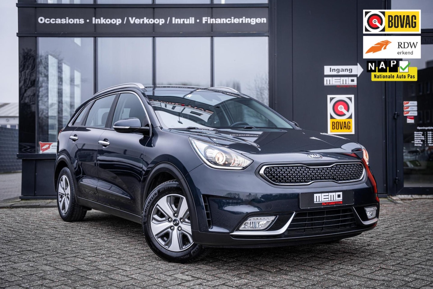 Kia Niro - 1.6 GDi Hybrid DynamicLine*CARPLAY*CAMERA*NAVI*NAP* - AutoWereld.nl