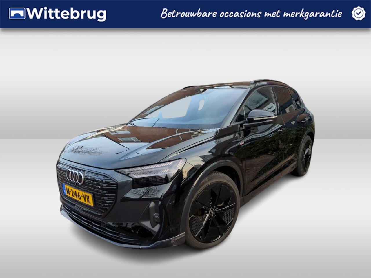 Audi Q4 e-tron - 50 quattro Launch edition S Competition 77 kWh / Dinamica Leder / Stoelverwarming / 21 Inc - AutoWereld.nl