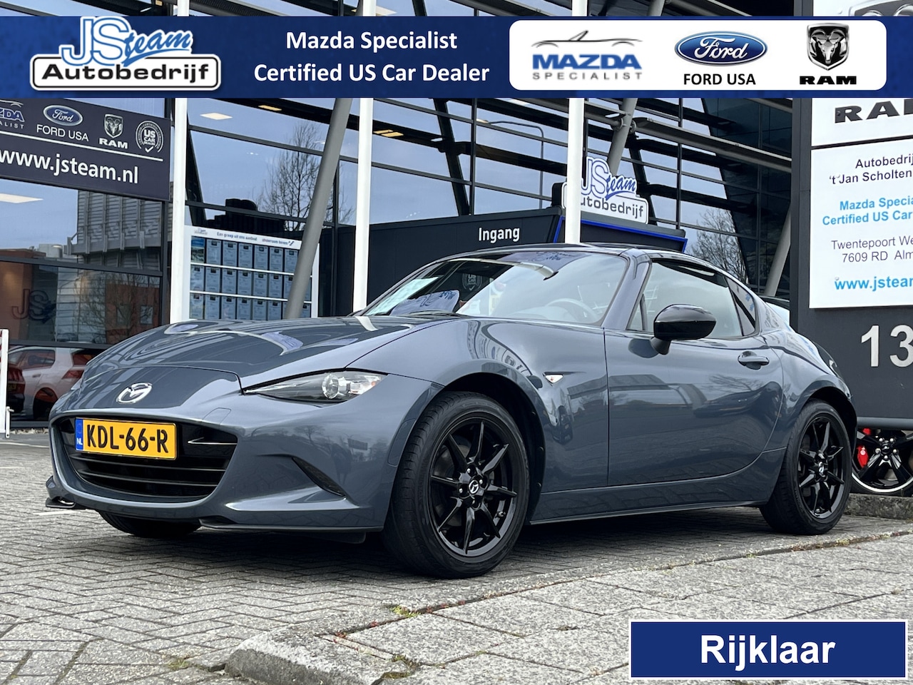 Mazda MX-5 RF - ND 1.5i SkyActiv-G 132PK Leder PDC Apple CarPlay - AutoWereld.nl