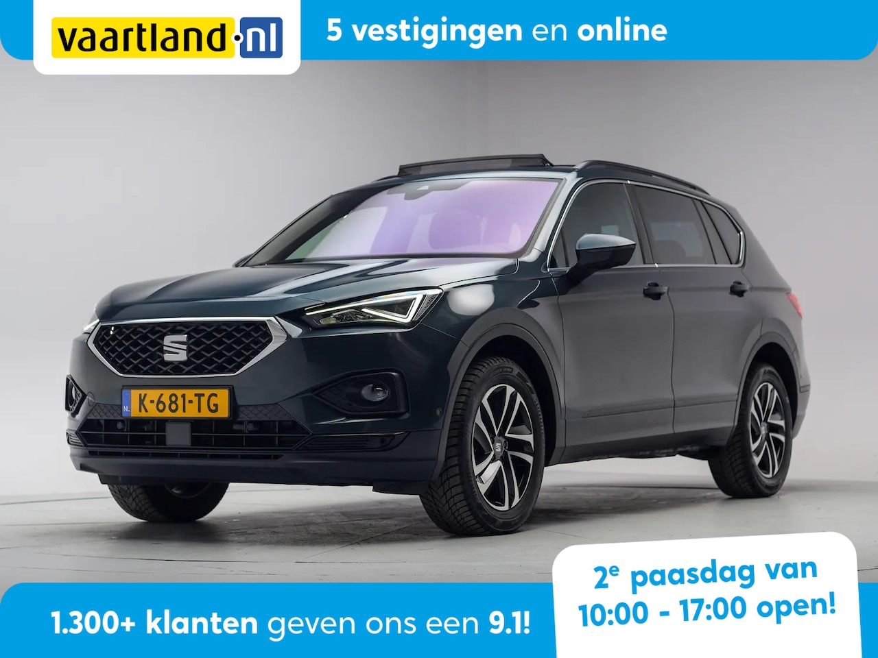 SEAT Tarraco - 1.5 TSI Style Aut. [ Panorama LED Virtual Beats-audio Navi Camera ] - AutoWereld.nl