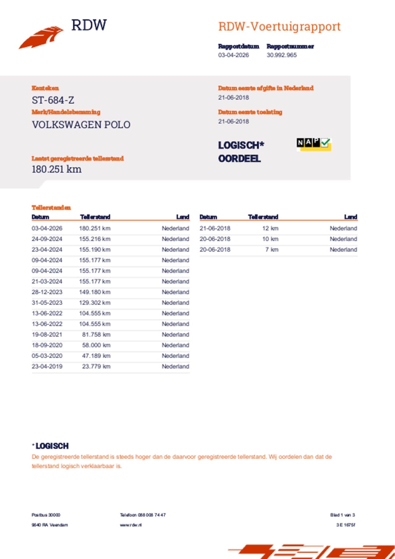 Volkswagen Polo - 1.0 TSI Comfortline R LINE VELGEN I CRUISE I NWE APK I NETTE AUTO - AutoWereld.nl