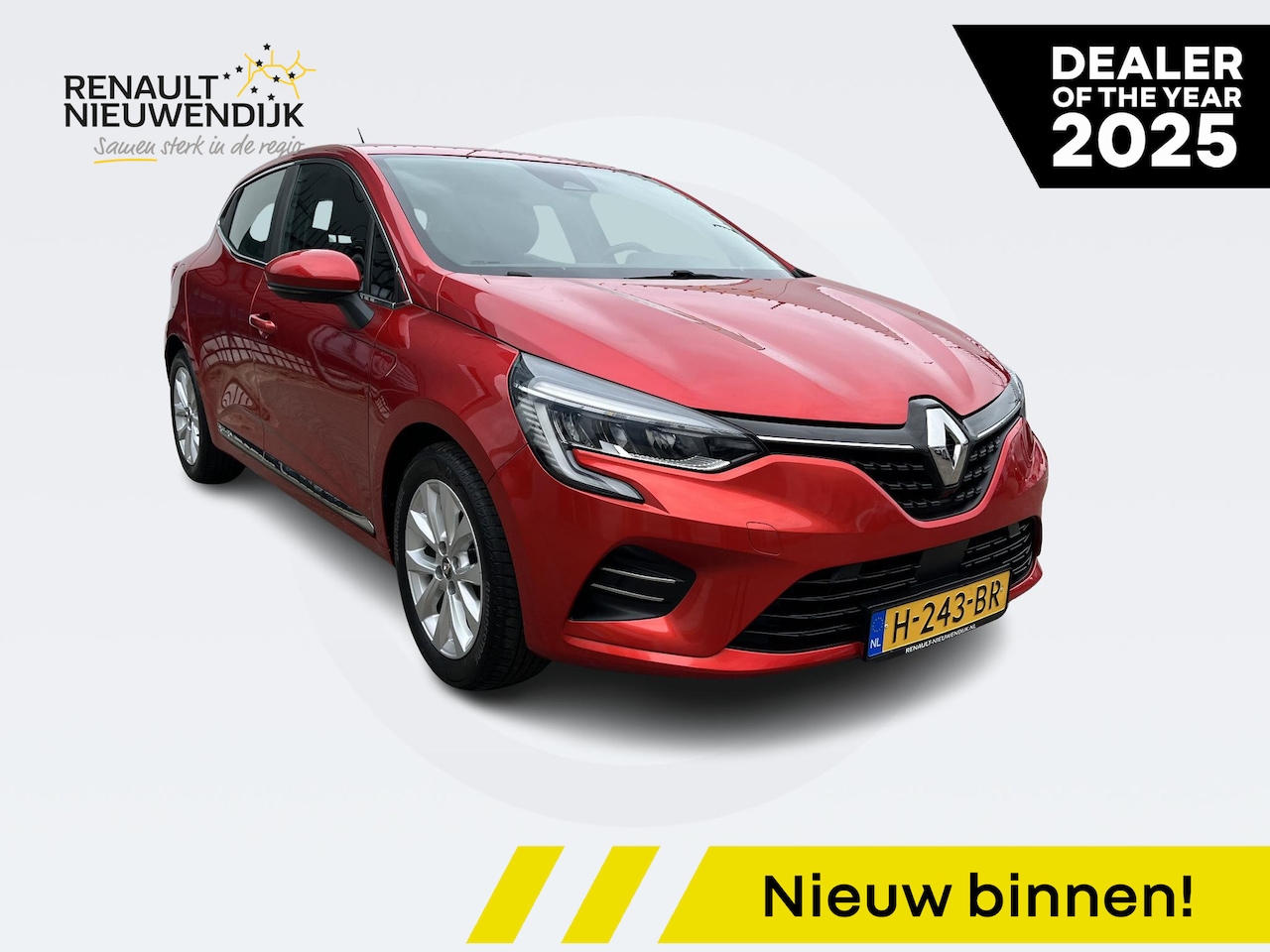 Renault Clio - 1.0 TCe Intens / APPLE CARPLAY / ANDROID AUTO / PARKEERSENSOREN / LICHTMETALEN VELGEN - AutoWereld.nl