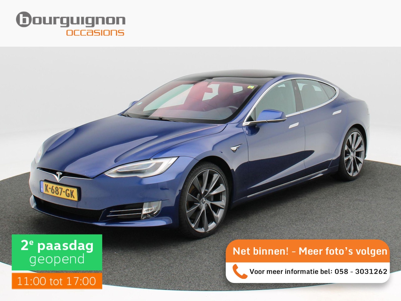 Tesla Model S - Long Range 422 Pk | Panorama dak | Adaptive Cruise | Stoel Verwarming | Achterbank Verwarm - AutoWereld.nl