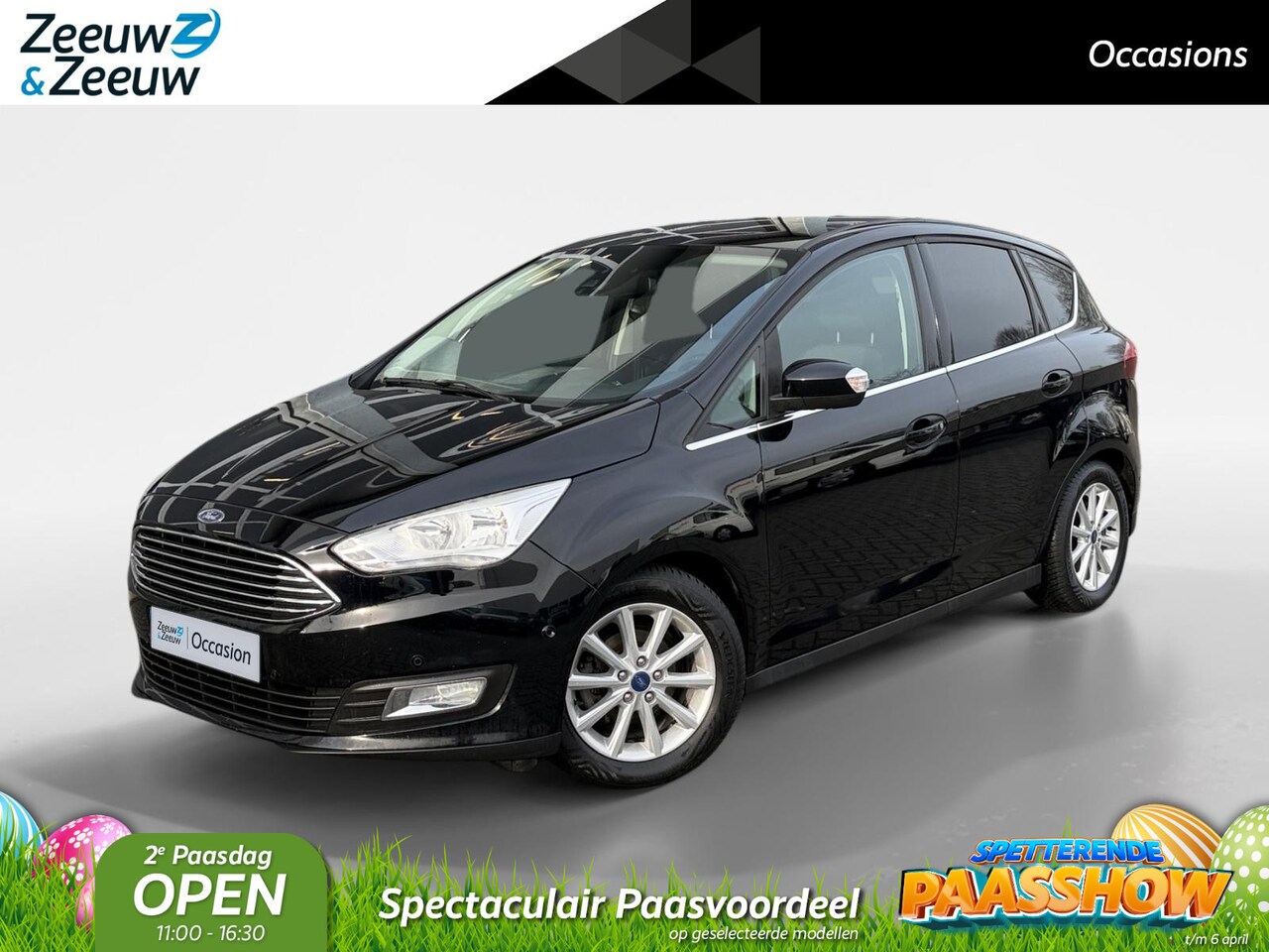 Ford C-Max - 1.0 Titanium | Voorruit verwarming | Cruise control | Camera | Parkeersensoren voor en ach - AutoWereld.nl