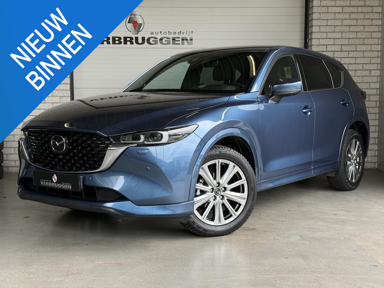 Mazda CX-5 - 2.5 e-SkyActiv-G M Hybrid 194 Takumi | Trekhaak | ALL-Season | BOSE | Head-Up | Leder | Al - AutoWereld.nl