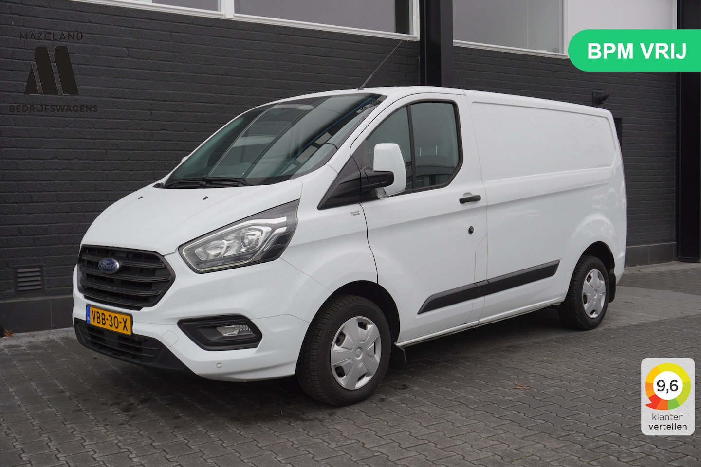 Ford Transit Custom - 2.0 TDCI EURO 6 - Airco - Cruise - Trekhaak - € 12.900,- Excl. - AutoWereld.nl