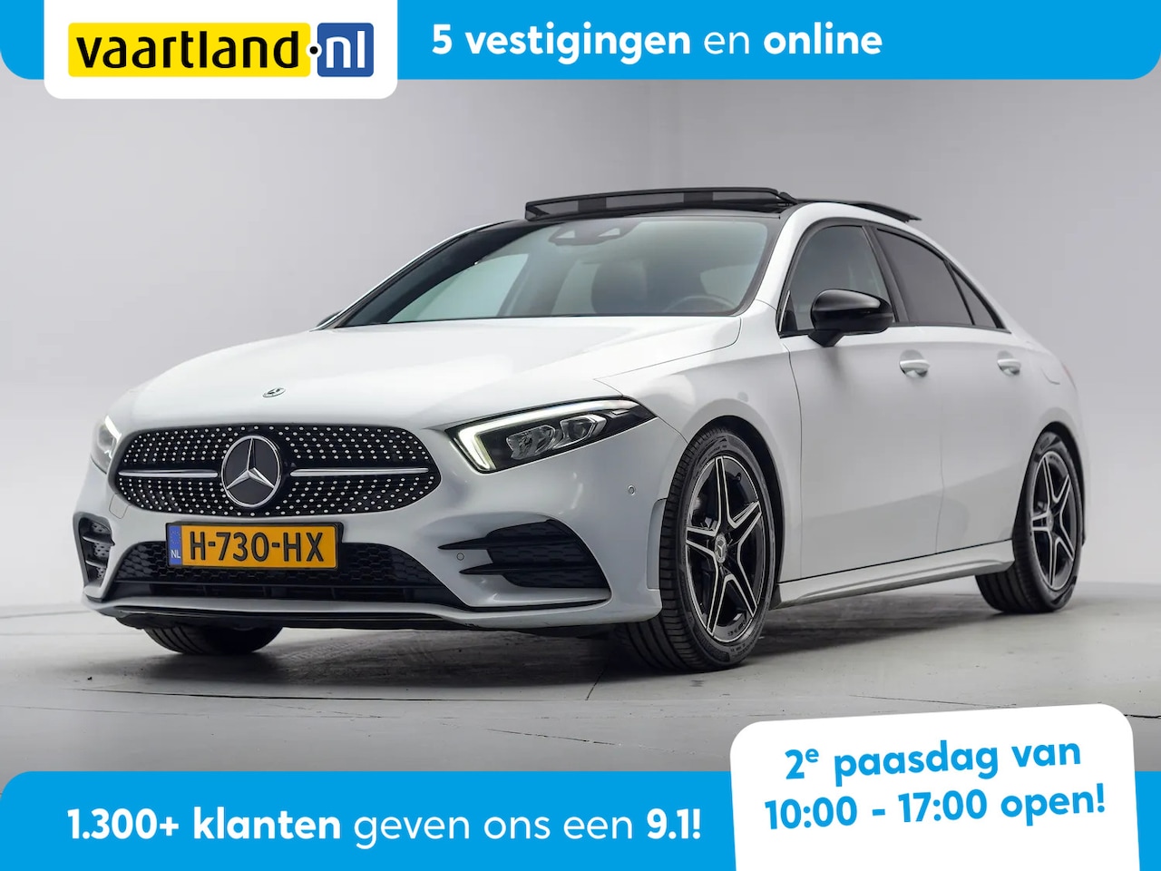 Mercedes-Benz A-klasse - LIMOUSINE 200 Business Solution AMG Aut [ Panoramadak Navi Apple / Android Half -leder ] - AutoWereld.nl