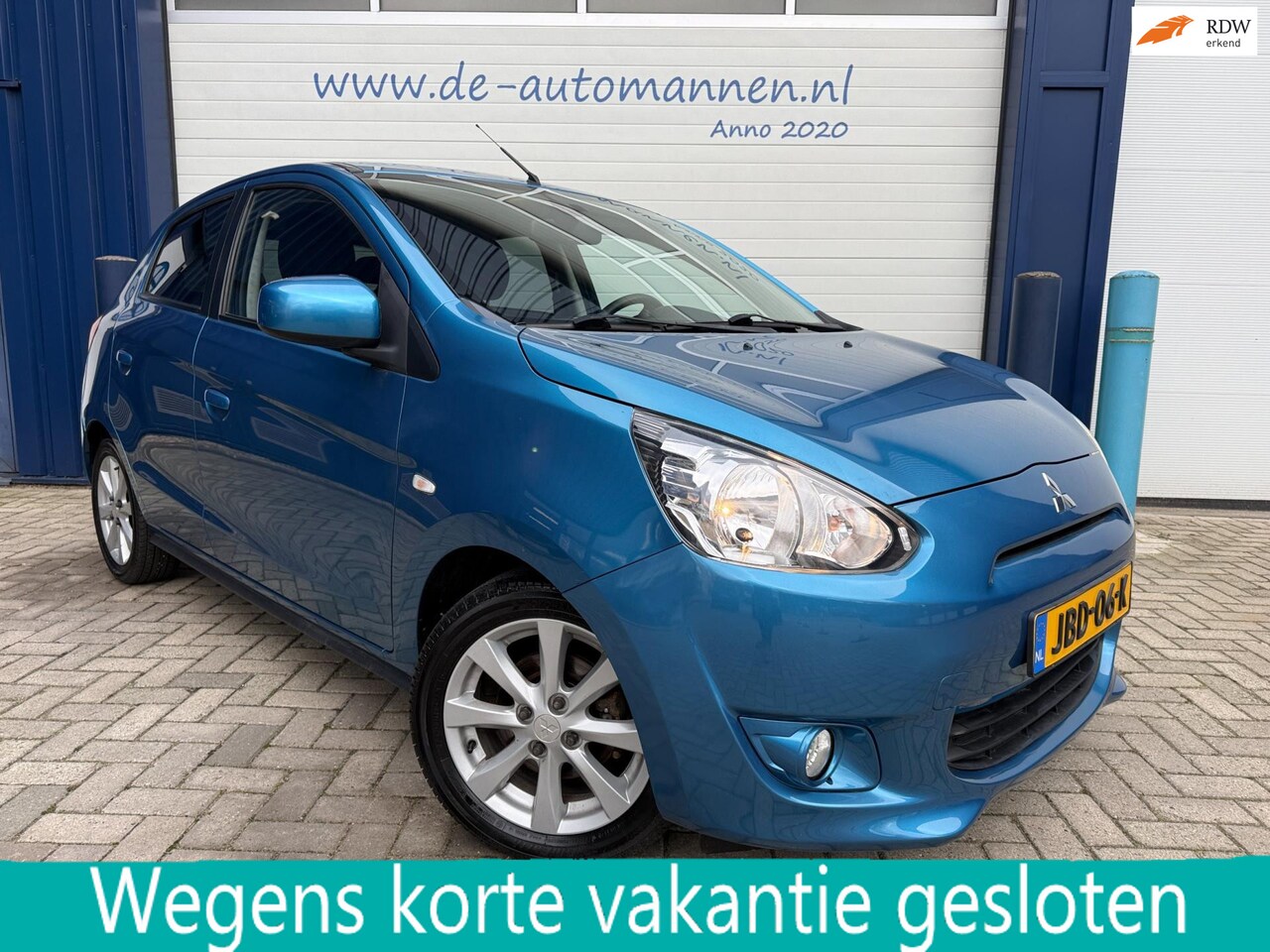 Mitsubishi Space Star - 1.2 Intense+ 80 pk 5-drs / AIRCO+ECC / 5-pers / AUDIO / LMV / APK 11-26 - AutoWereld.nl