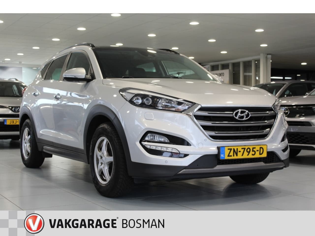 Hyundai Tucson - 1.6 T-GDi Premium/LEDER/PANO/TREKHAAK - AutoWereld.nl
