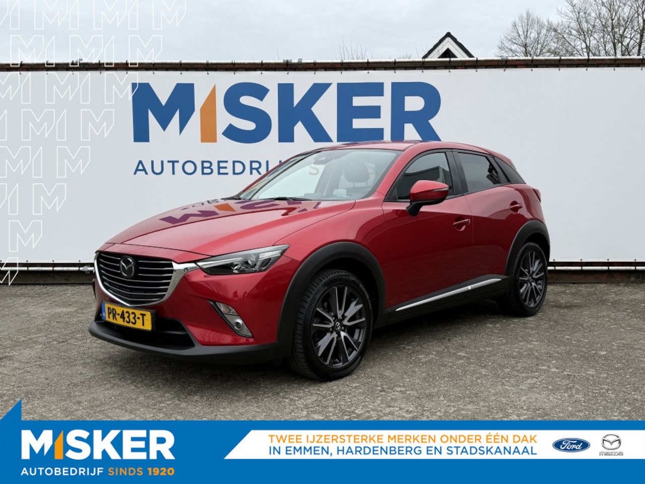 Mazda CX-3 - 2.0 SAG 120 GT-M *AUTOMAAT*TREKHAAK*CAMERA*LED*HUD* etc. - AutoWereld.nl