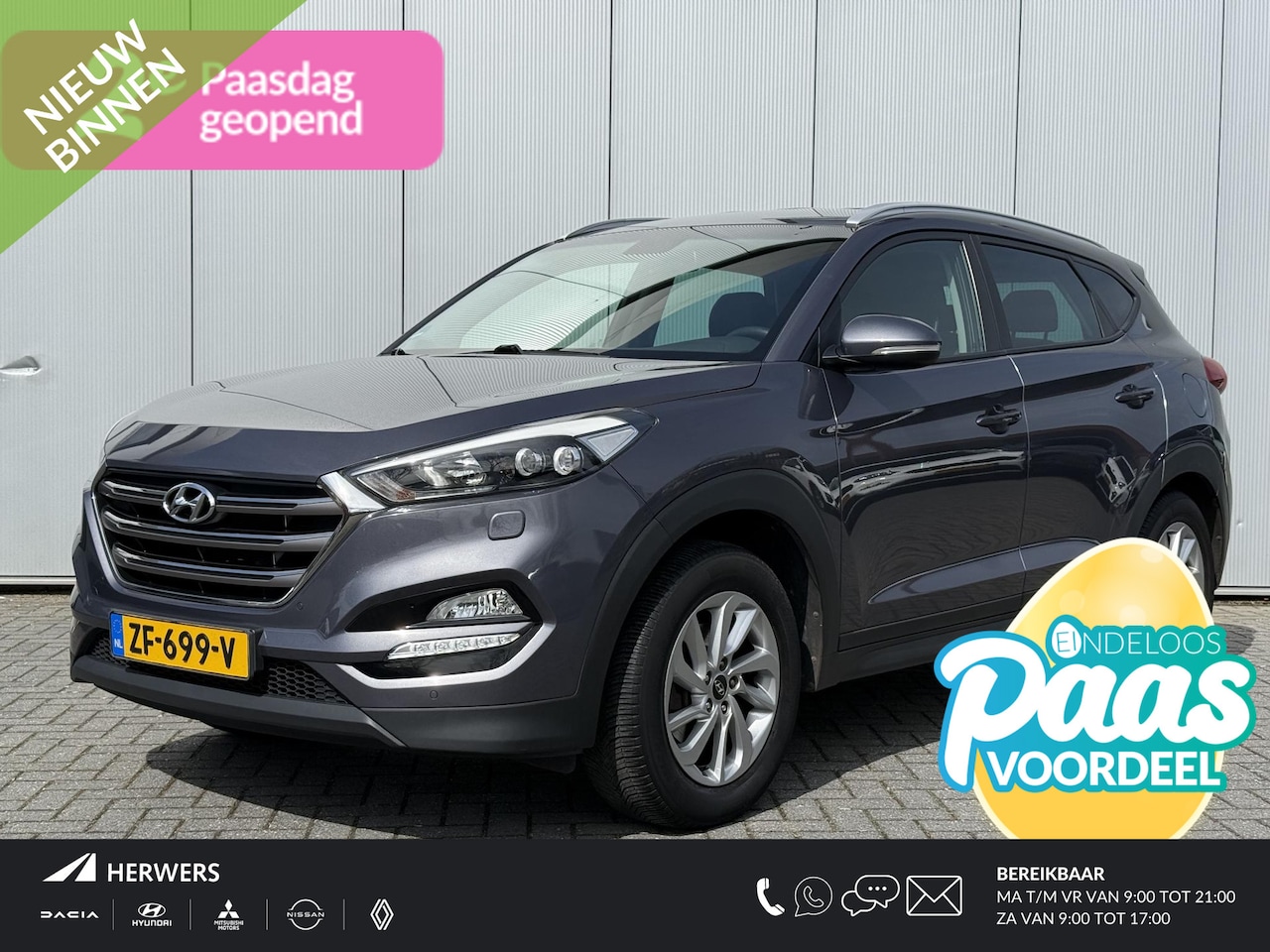 Hyundai Tucson - 1.6 GDi Comfort / Led Koplampen / Lederen Bekleding / Navigatie / Stoelverwarming voor en - AutoWereld.nl