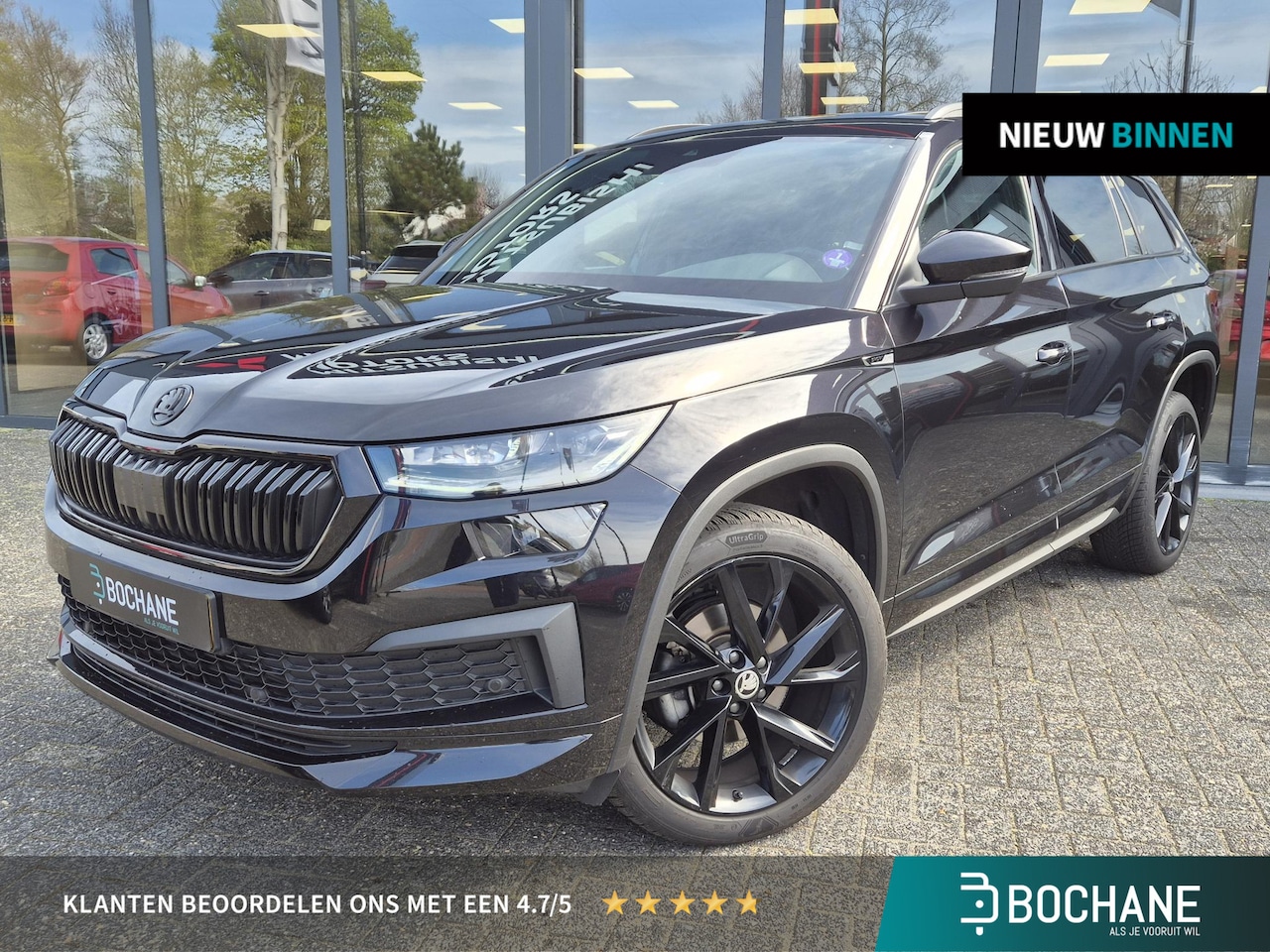 Skoda Kodiaq - 1.5 TSI Sportline Business | Trekhaak | Panoramadak | Navigatie | AppleCarplay/AndroidAuto - AutoWereld.nl