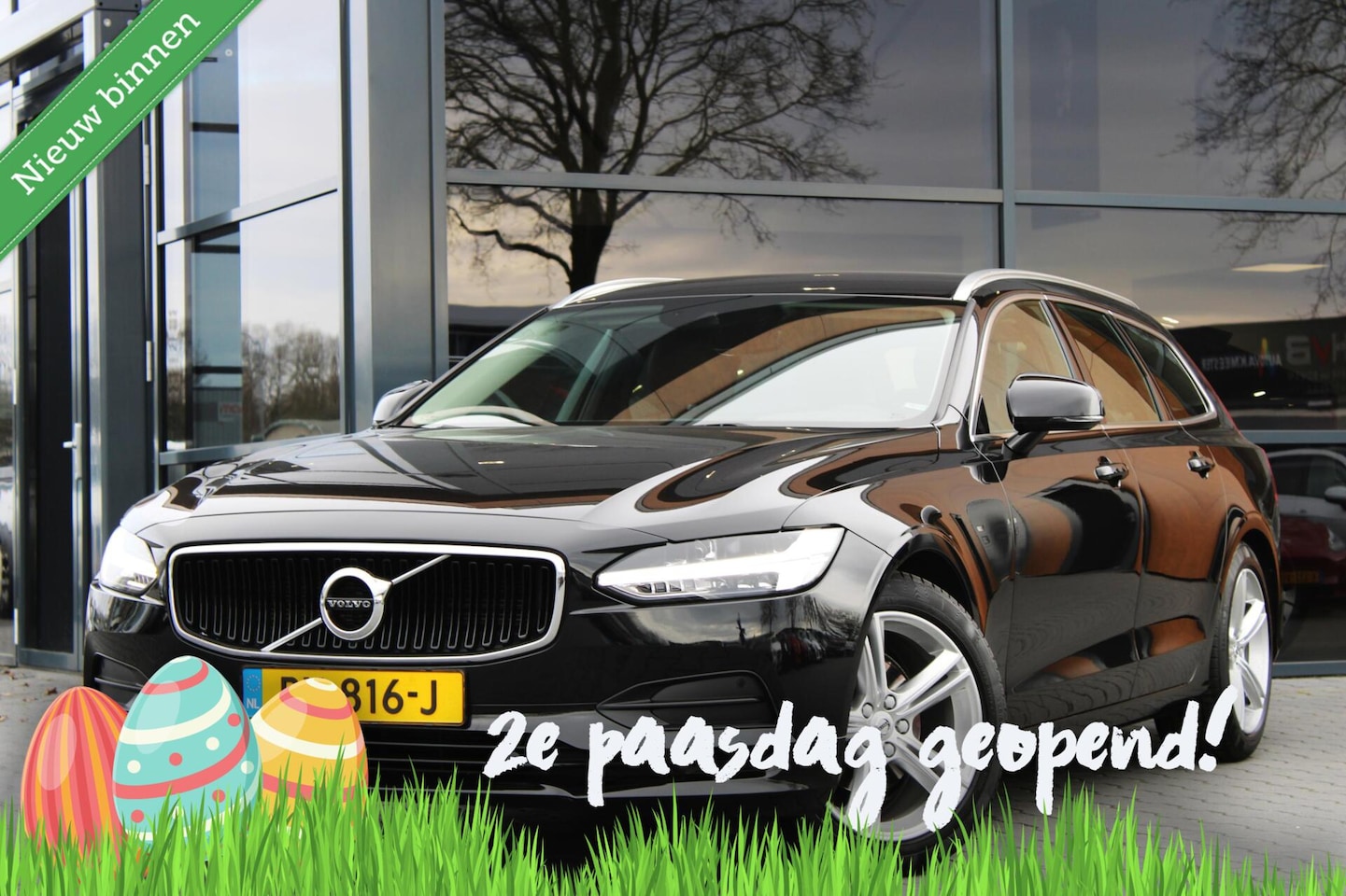 Volvo V90 - 2.0 D3 | Elektrische trekhaak | leder | Adaptive Cruise - AutoWereld.nl