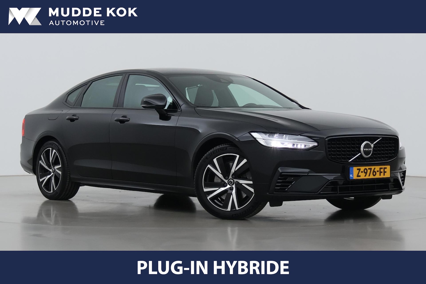 Volvo S90 - T8 AWD R-Design | Trekhaak | ACC | Vol-Leder | Ventilatie | Stoel+Stuurverwarming | Camera - AutoWereld.nl